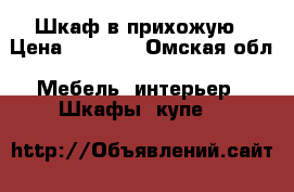 Шкаф в прихожую › Цена ­ 3 000 - Омская обл. Мебель, интерьер » Шкафы, купе   